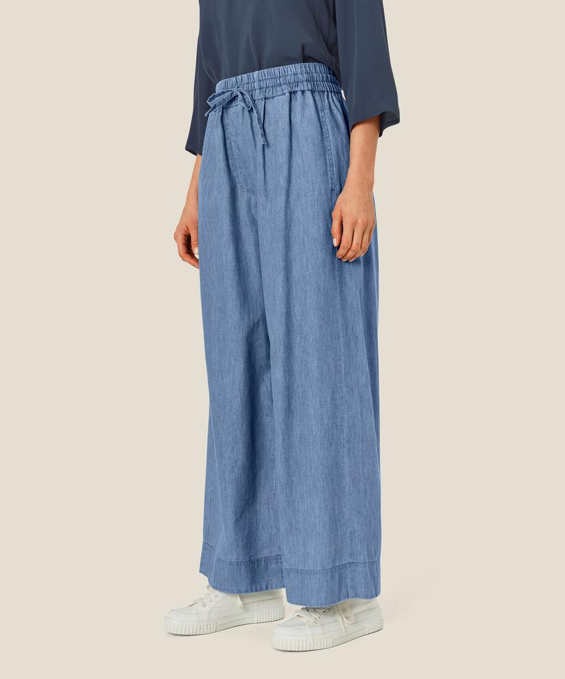 Paxine Denim Trousers, Blue Denim