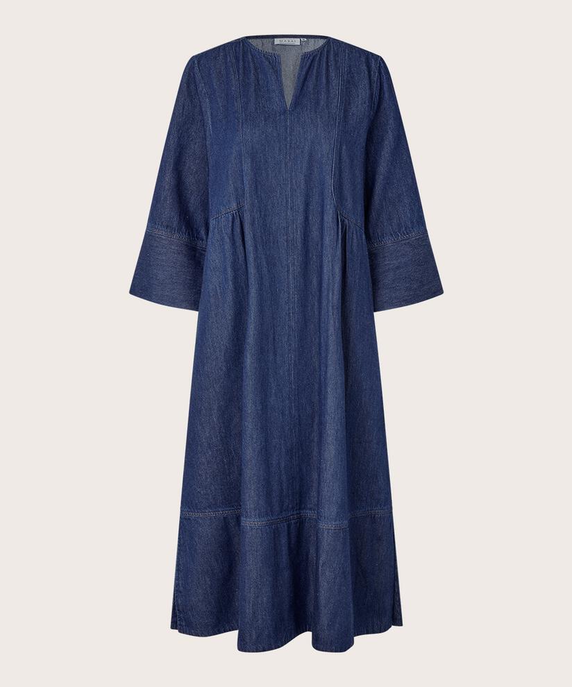 Nasya Denim Dress, Dark Denim