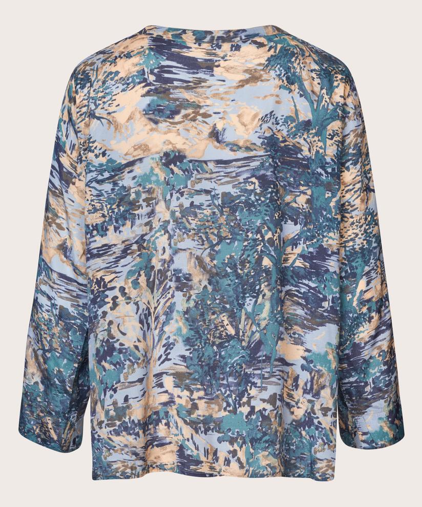 Darcel Blouse, Teal